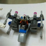 LEGO乐高星球大战系列抵抗军X-翼战斗机拼搭积木玩具 75125
