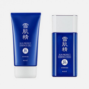 雪肌精 SEKKISEI菁华防水防晒乳60g+防晒啫喱80g