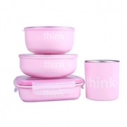 Think Baby 不锈钢餐具4件套装