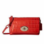蔻驰（COACH）  Embossed Croc Crosstown 女士斜挎包  压花真皮