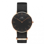 Daniel Wellington 丹尼尔•惠灵顿  DW00100150 不锈钢表壳尼龙表带女式手表