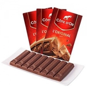 COTE DOR 克特多金象 牛奶巧克力 200g*3块