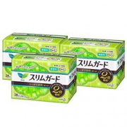 中亚Prime会员： Laurier 乐而雅 零触感超薄日用卫生巾 20.5cm*28片*3包