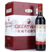 聚会必备# 长城 解百纳干红葡萄酒750ml*6瓶