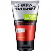 LOREAL欧莱雅 男士火山岩控油清痘洁面膏100ml