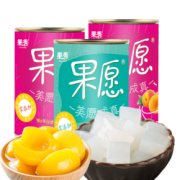 前1000名# 果秀 糖水黄桃罐头425g*3罐*2