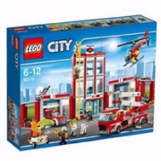 低于海淘，LEGO 乐高 城市系列 60110 消防总局 送乐高城市组动漫书