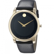 摩凡陀（Movado） 0606876 Gold-Tone石英腕表， 40mm