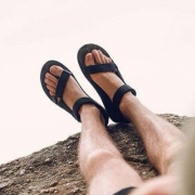 Teva 男士Original Universal 小牛皮凉鞋 $40