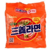 速食美味# 三养 筋道传统拉面120g*5