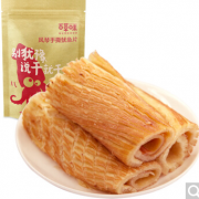 百草味 肉干肉脯 风琴鱿鱼片80g/袋