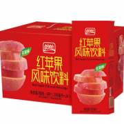 盼盼 红苹果 果汁饮料 250ml*24盒 整箱