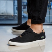 法国鳄鱼（Lacoste）  JOUER 男士帆布鞋 风格休闲 舒适百搭