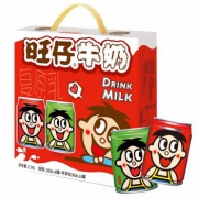 旺仔牛奶 原味245ml×8罐+苹果味245ml×4罐+ 旺仔牛奶礼盒 原味200mlX10 +旺旺 芝士仙贝 84g