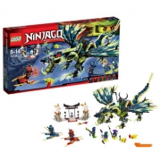 乐高（LEGO）  忍者系列 70736 摩罗大师的黑暗巨龙王