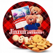 金尊 奇趣曲奇饼干 铁罐礼盒装 500g*2盒