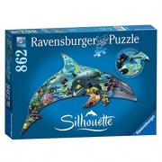 睿思游戏（Ravensburger）  海洋世界 R161546 异形拼图 862块