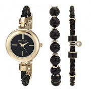 ANNE KLEIN AK/2766ONYX 女款时装腕表手镯套装