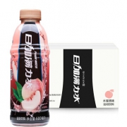 日加满 力水运动饮料 水蜜桃味 600ml*12瓶