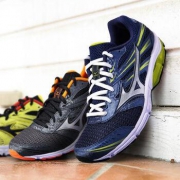 Mizuno 美津浓 WAVE ZEST 男子缓冲跑鞋