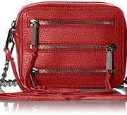 历史低价 : REBECCA MINKOFF 4 Zip Moto Camera 女士斜挎包