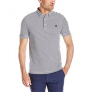 弗莱德.派瑞 Fred Perry Fine SM8070 男条纹Polo衫