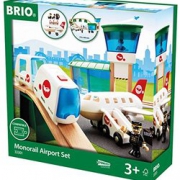 BRIO 火车系列 电动机场轨道套装玩具￥299包邮（￥309-10）