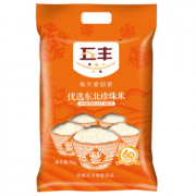 五丰 东北大米 优选东北珍珠米 5kg