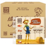 泉林本色 不漂白精制秸秆浆 环保家用无芯卷纸*36卷 整箱销售