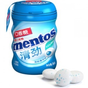 曼妥思 清劲速无糖口香糖 清新薄荷味 56g