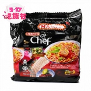 MAMEE妈咪牌 金厨香浓咖喱汤味快熟面 80克X4包*2件