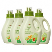 前5分钟# 嗳呵 婴儿草本洗衣液1L*4装*2件