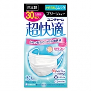 Unicharm  尤妮佳 超舒适口罩 防PM2.5 M号 30片 含蚕丝成分 舒适贴合