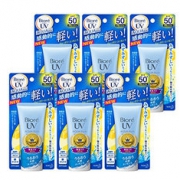 Biore 碧柔 AQUA清爽水感保湿防晒霜 SPF50+/PA++++  50g*6