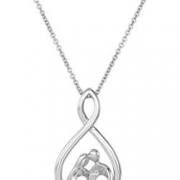 Amazon Collection Family Infinity 纯银吊坠项链