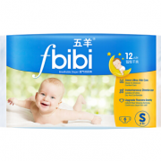 五羊 fbibi 智能干爽婴儿纸尿裤 尿不湿 小号S码6片 【3-8kg】
