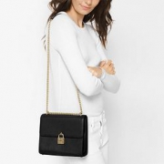 Michael Kors Mercer 锁头链条斜跨包