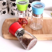 红凡 手动玻璃调味瓶 研磨器