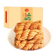 雪晴 天津麻花多口味特产零食量贩装1.008kg
