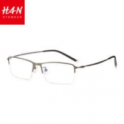 HAN HD4933 防蓝光半框眼镜架+1.56近视镜片