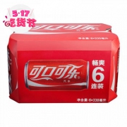 可口可乐 330ML*6听装
