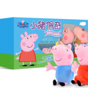 《小猪佩奇》礼品套装（20册故事书+佩奇、乔治玩偶）  51元（201元，满减+用券）