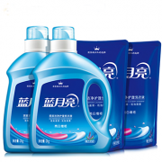 蓝月亮 深层洁净护理洗衣液套装(薰衣草香)2kg*2+1kg袋*2