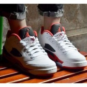 NIKE 耐克 Air Jordan 5 AJ5 火焰红色
