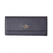 蔻驰（COACH）  Crossgrain Leather 女士长款钱包