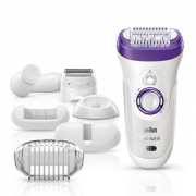 博朗 Braun 旗舰9系 ES9579 干湿两用版电动脱毛器+7件配件套装