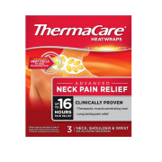 ThermaCare 肩颈部热敷祛痛贴 3片 *5件