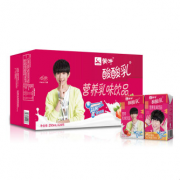 限地区：蒙牛 酸酸乳 草莓250ml*24 整箱装