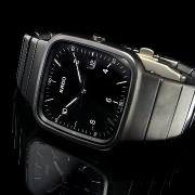 雷达（RADO） R28887162  男士方盘石英手表 陶瓷表带