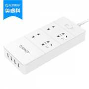 奥睿科 ORICO TPC-4A4U 4口USB智能插座 34W大功率